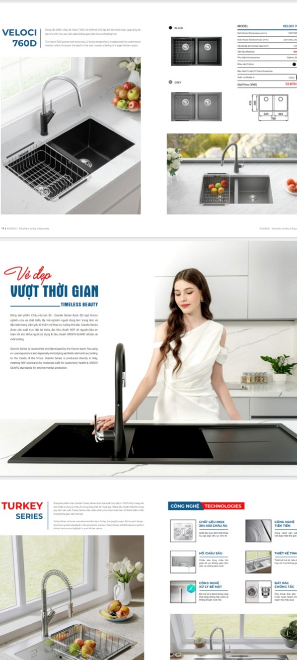 chậu vòi chính hãng tại nam định
